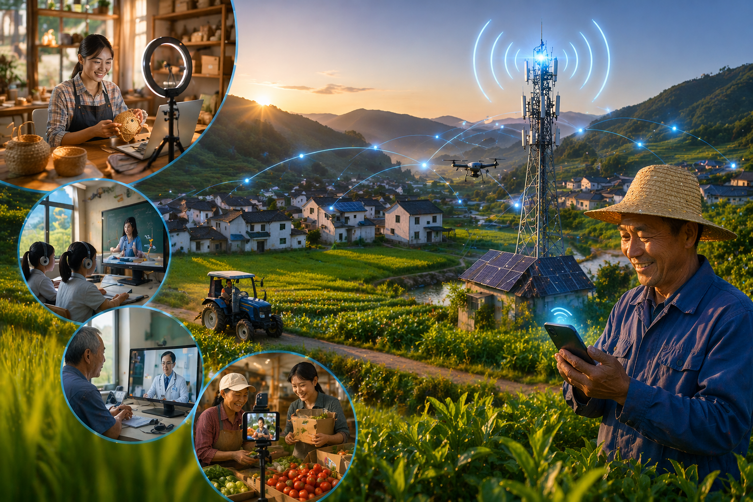 5G Expansion Fuels Rural Revitalization Across China