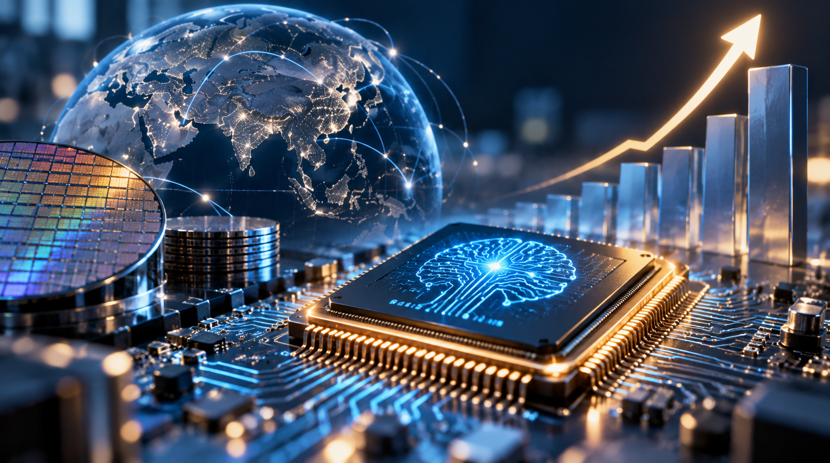 Semiconductor Sales Poised for $1.6 Trillion Milestone as AI Expands