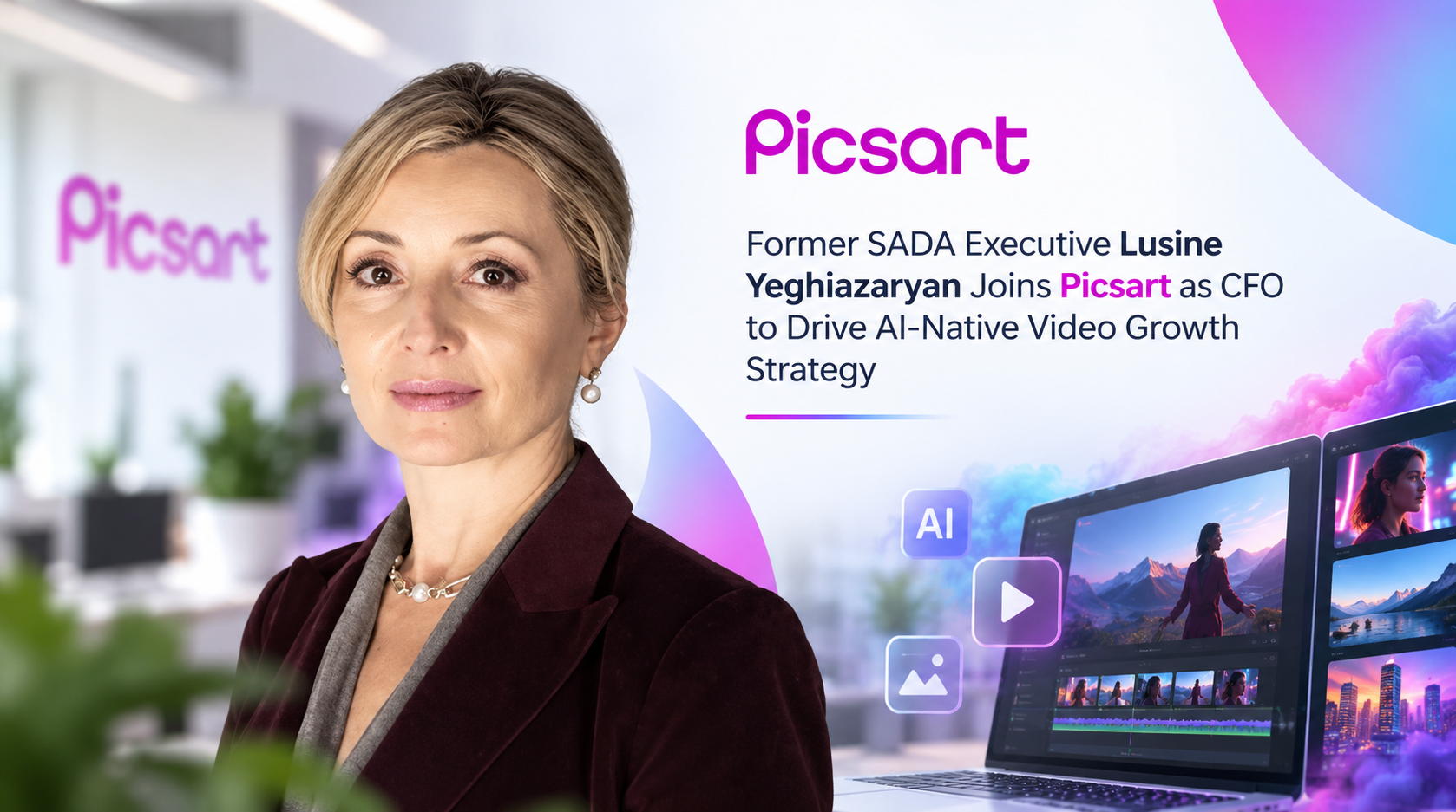 Former SADA Executive Lusine Yeghiazaryan Joins Picsart as Chief Financial Officer